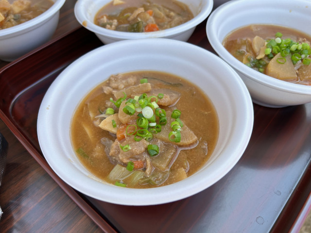 まつり名物「大岡鍋」